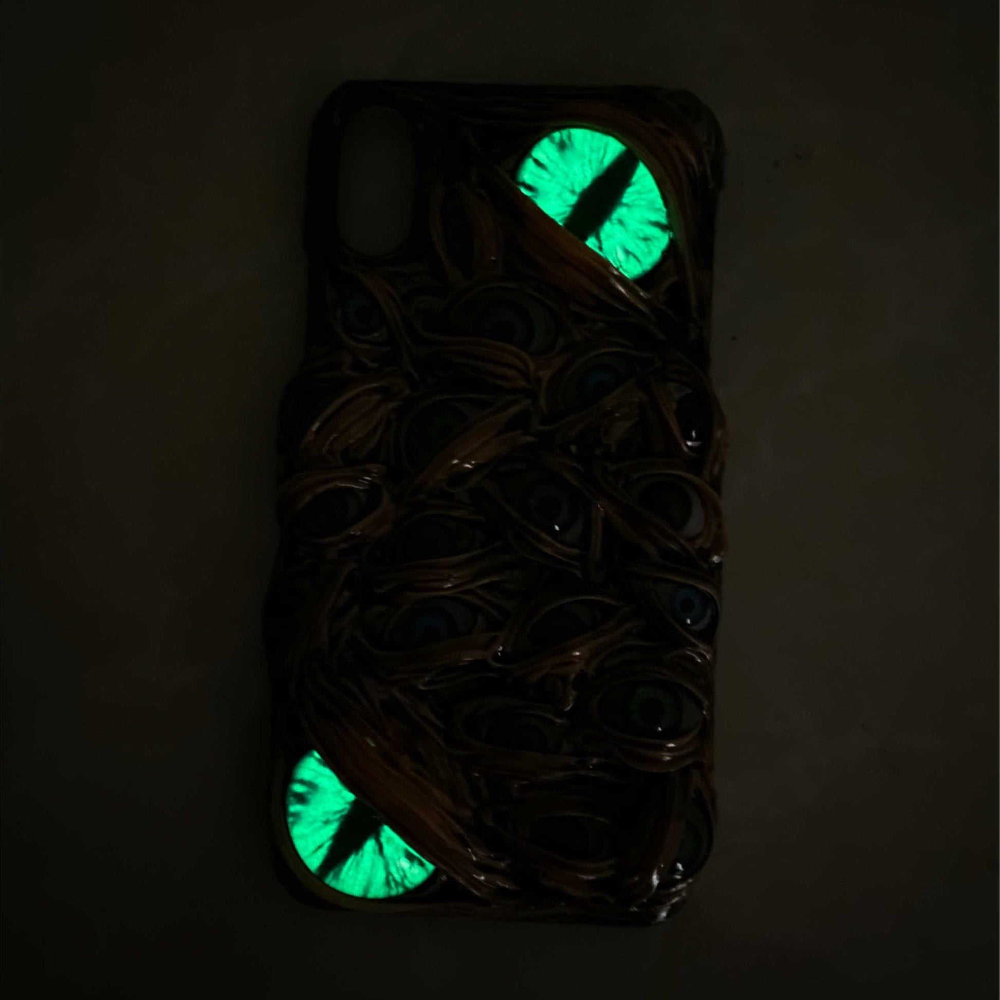 Glow in the Dark Scary iPhone Phone Case