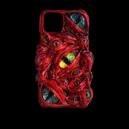 Red Decoden Gothic Phone Case 