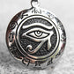 Embossed Eye of Horus Necklace