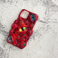Red Goth Decoden Samsung Phone Case Slanted