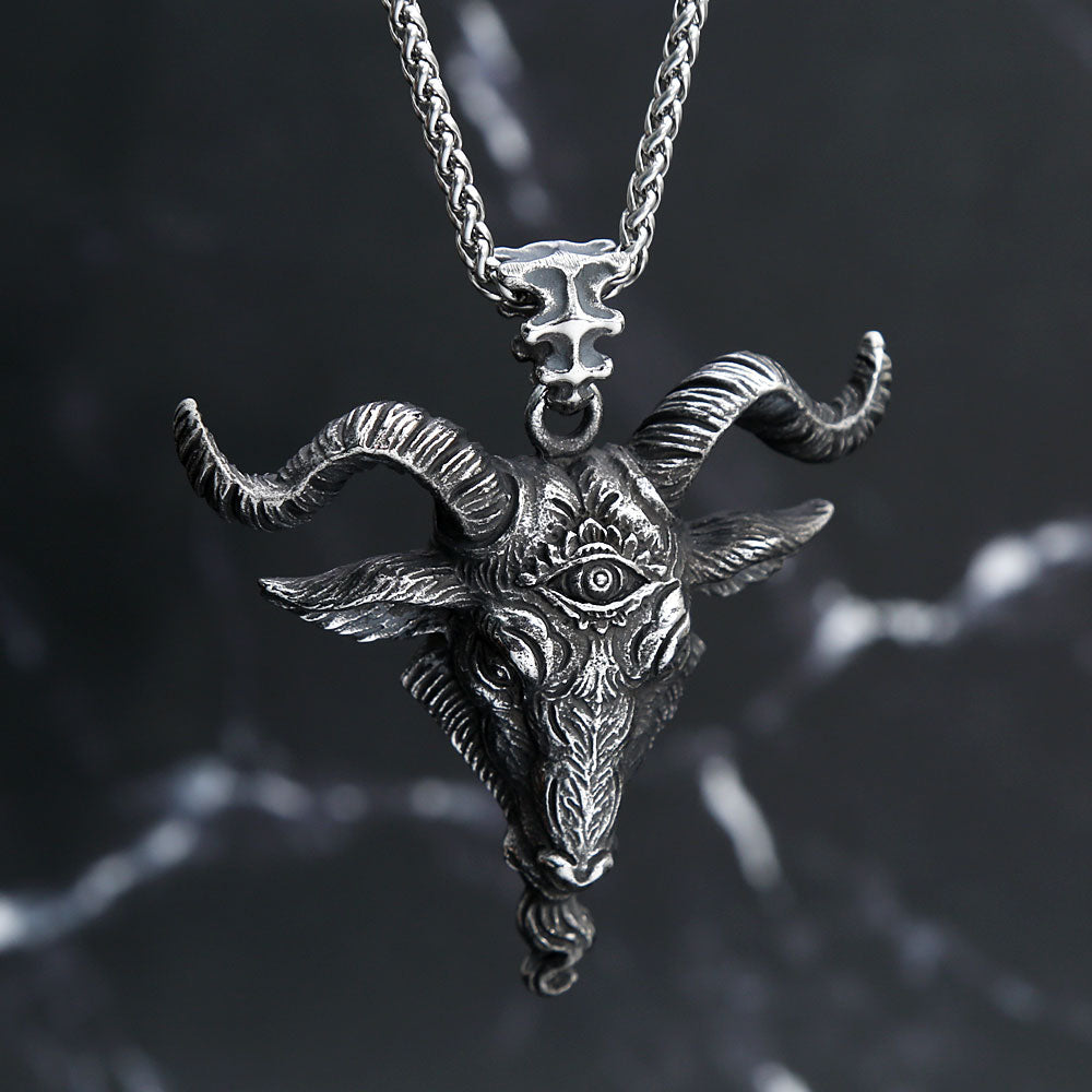 Lucifer Satan Bull Necklace