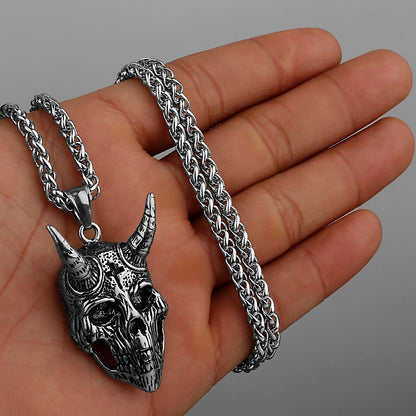 Skull Goat Head Necklace